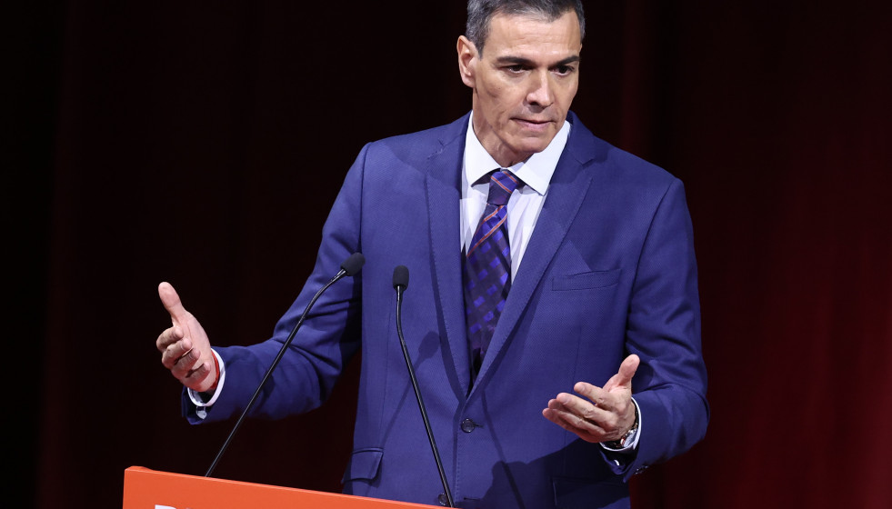El presidente del gobierno, Pedro Sánchez.