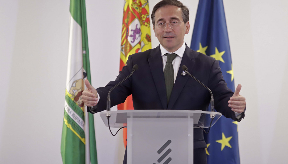El ministro de Asuntos Exteriores, Unión Europea y Cooperación, José Manuel Albares.