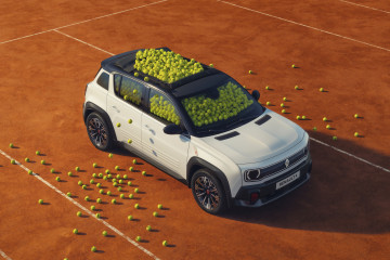 Renault lanza el Renault 4 Roland Garros E-Tech eléctrico, un prototipo que se presentará en el torneo