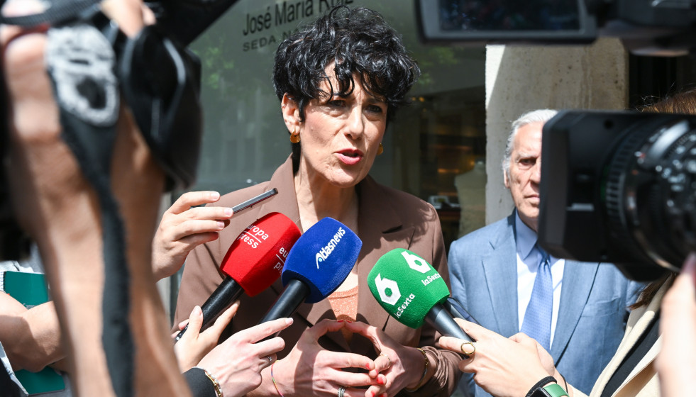 La ministra de Inclusión, Seguridad Social y Migraciones, Elma Saiz, en una imagen de archivo