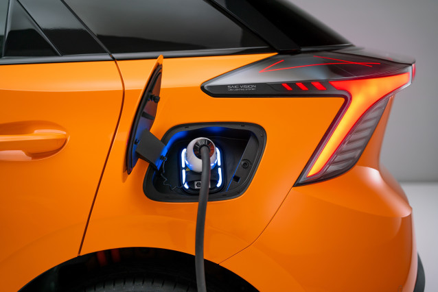 Archivo - Coche eléctrico