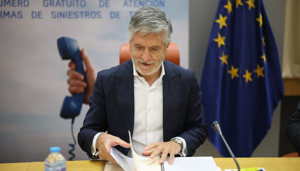 EuropaPress 7465197 ministro interior fernando grande marlaska presenta telefono 018 atencion