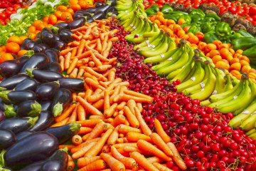Archivo - Imagen de recurso de frutas y hortalizas.
