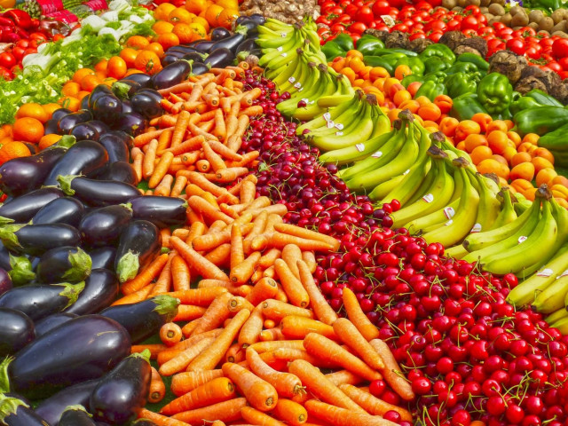 Archivo - Imagen de recurso de frutas y hortalizas.