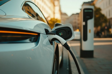 Archivo - Un vehículo eléctrico