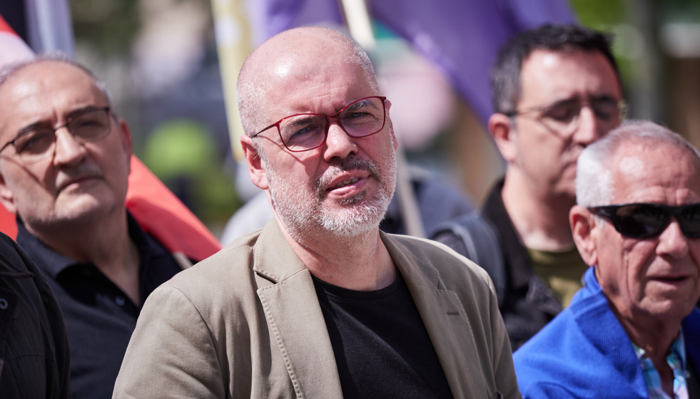 El secretario general de CCOO, Unai Sordo