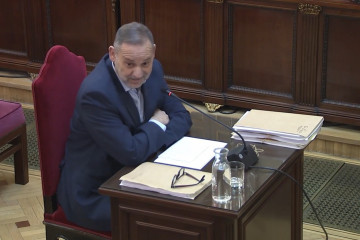 El exministro de Transportes José Luis Ábalos declara como acusado en el juicio del Tribunal Supremo por las presuntas irregularidades en la compra de mascarillas, a 4 de mayo de 2026, en Madrid (Es