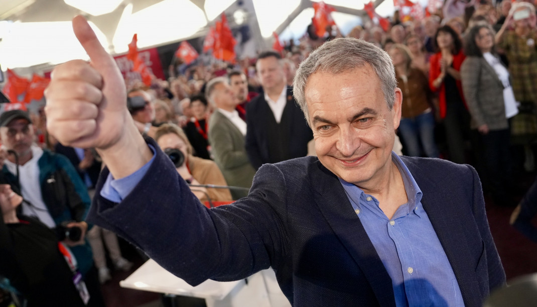 Archivo - El expresidente del Gobierno José Luis Rodríguez Zapatero.