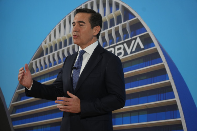 Archivo - El presidente del BBVA, Carlos Torres Vila.