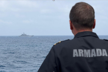 Archivo - Un Buque de la Armada en una foto de archivo