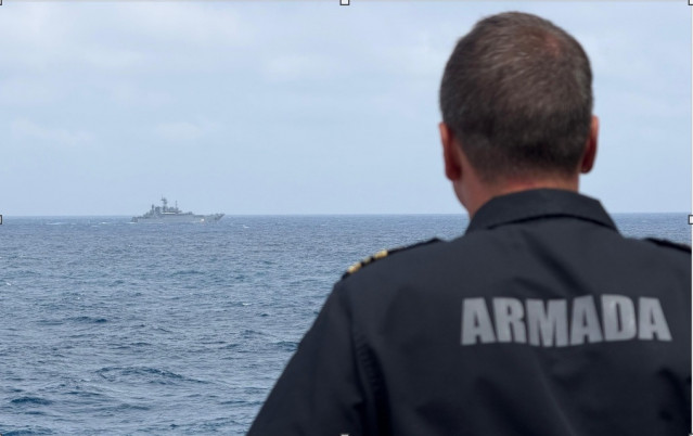 Archivo - Un Buque de la Armada en una foto de archivo