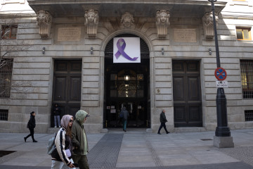 Archivo - Fachada del ministerio de Hacienda, a 8 de marzo de 2024, en Madrid (España).