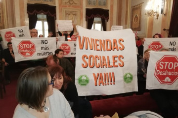 Archivo - LA PAH Corredor del Henares denuncia que los partidos den la espalda a la vivienda