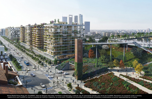 Archivo - Economía.- Madrid Nuevo Norte echa a andar con la firma del contrato que permite iniciar las obras de Las Tablas Oeste