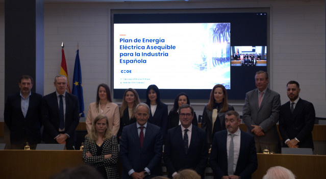 Miembros de la Alianza en la sede de la CEOE 2026.