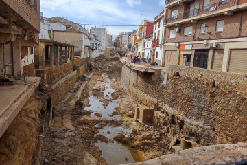 Archivo - Imagen de la localidad valenciana de Chiva tras la dana del 29 de octubre de 2024.