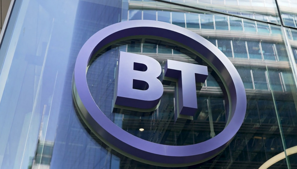 Archivo - Logo de British Telecom (BT)
