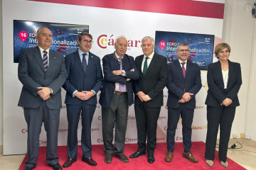 El exministro de Asuntos Exteriores, José Manuel García-Margallo participa en el XVI Foro de Internacionalización de la Cámara de Comercio de Ciudad Real.