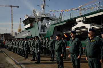 Archivo - Buque oceánico de la Guardia Civil 