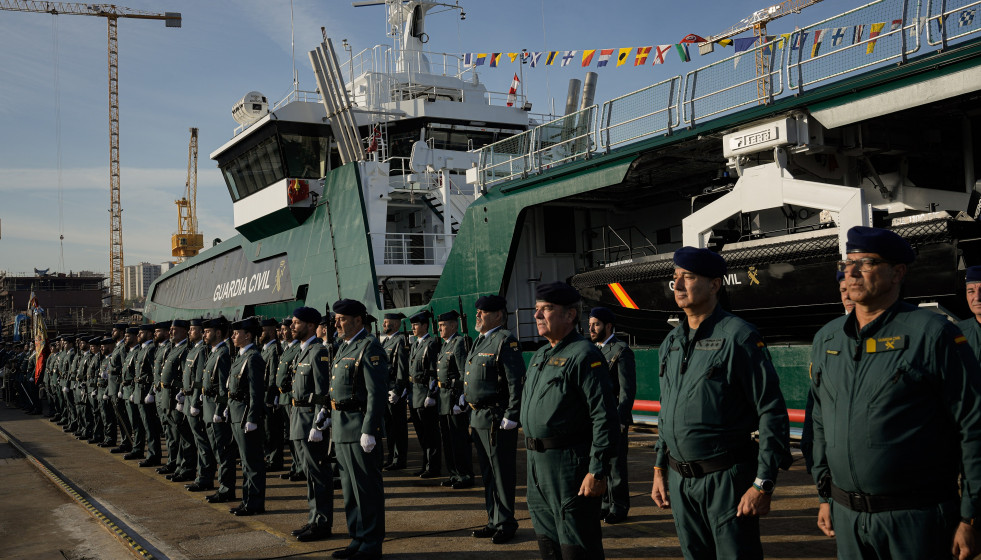 Archivo - Buque oceánico de la Guardia Civil 