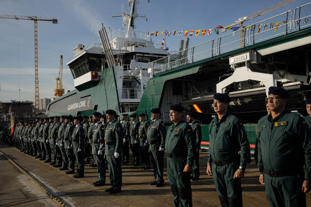 Archivo - Buque oceánico de la Guardia Civil 