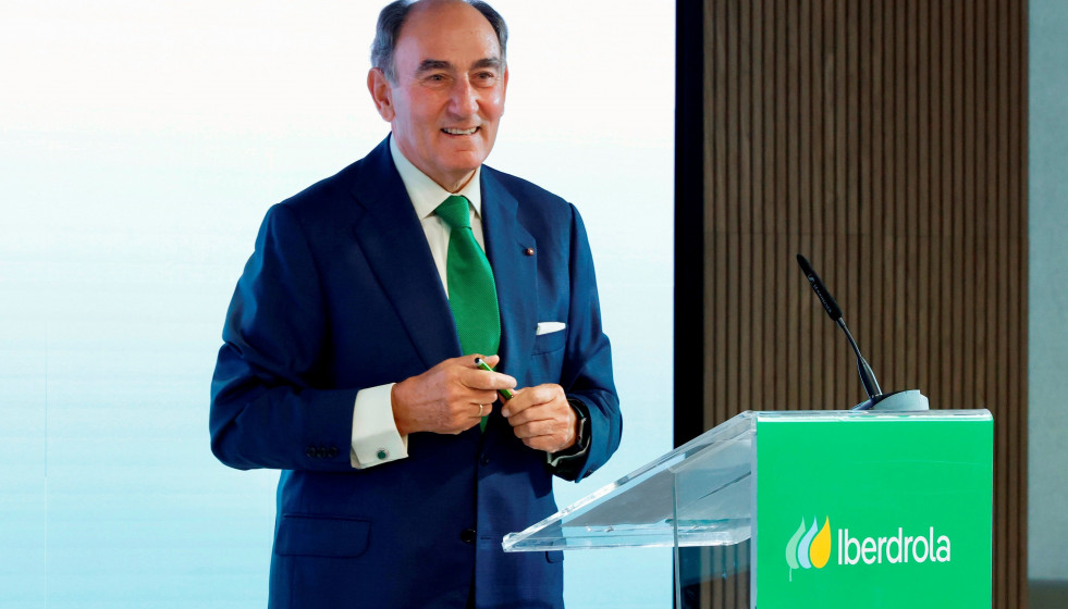 El presidente de Iberdrola, Ignacio Sánchez Galán