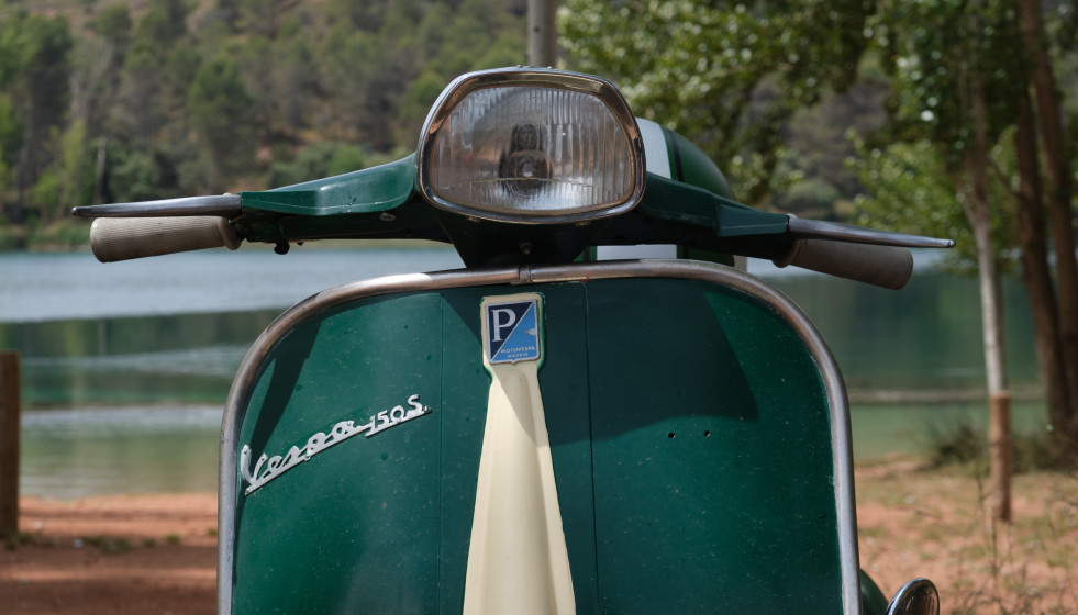 Archivo - Una Vespa
