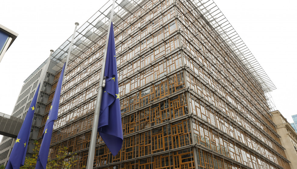Archivo - Edificio Europa, sede del Consejo de la UE en donde se recelebran las reuniones de ministros y de líderes de la UE en Bruselas.