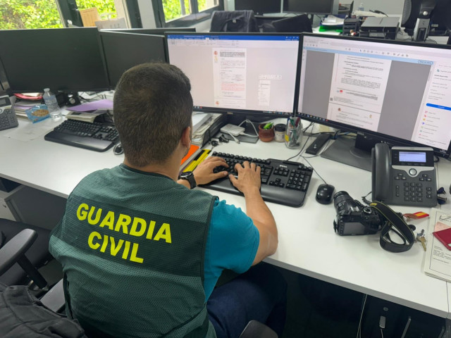 Imagen de archivo de un guardia civil.