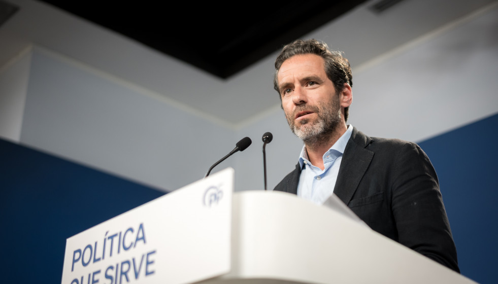 Archivo - El portavoz del Partido Popular, Borja Sémper. Archivo.