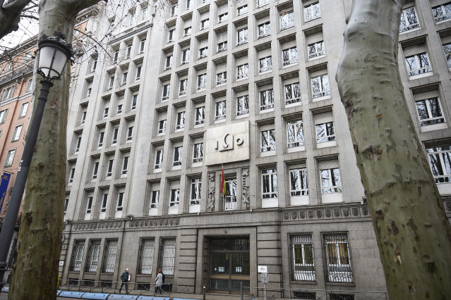 Archivo - Exteriores del Instituto de Crédito Oficial (ICO), a 28 de enero de 2026, en Madrid (España).