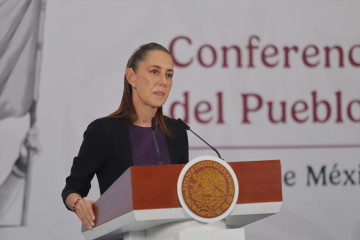 EuropaPress 7518501 may 11 2026 mexico city cdmx mexico mexicos president claudia sheinbaum