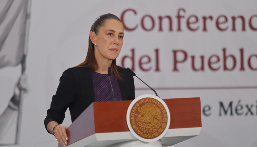 EuropaPress 7518501 may 11 2026 mexico city cdmx mexico mexicos president claudia sheinbaum