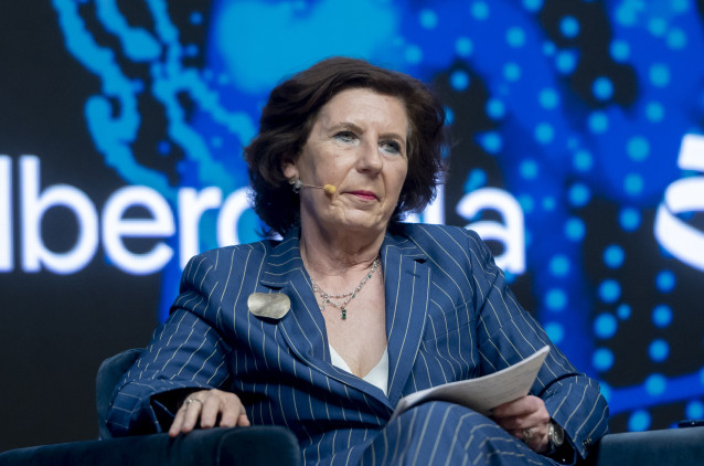 Archivo - La presidenta para el Sur de Europa de HP, Helena Herrero, interviene durante la segunda jornada de  la 3ª edición de ‘Global Trends’, en el Auditorio El Beatriz, a 13 de junio de 2025, en Madrid (España). Europa Press y American Chamber of Comm