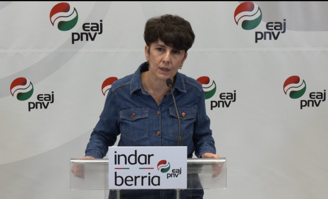 Archivo - La portavoz del PNV en el Congreso de los Diputados, Maribel Vaquero.