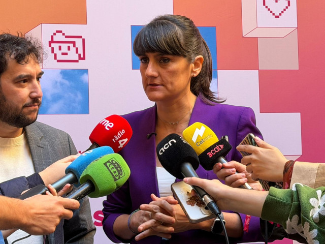 La Secretaria de Estado de Digitalización, María González Veracruz, en declaraciones a los medios