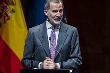 Archivo - El Rey Felipe VI y presidente de Honor de la Fundación CODESPA