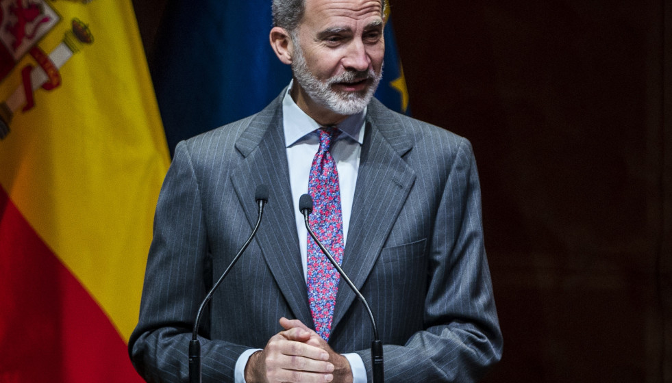 Archivo - El Rey Felipe VI y presidente de Honor de la Fundación CODESPA