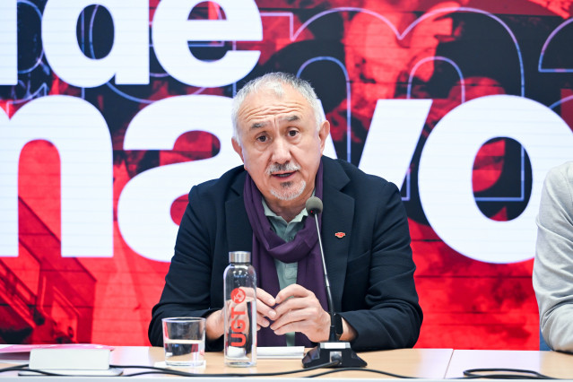 El secretario general de UGT, Pepe Álvarez