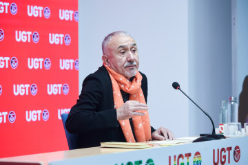Archivo - El secretario general de UGT, Pepe Álvarez