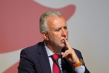 El ministro de Política Territorial y Memoria Democrática, Ángel Víctor Torres,  en el Círculo de Bellas Artes, a 14 de mayo de 2026, en Madrid (España).
