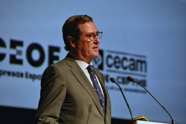 El presidente de CEOE, Antonio Garamendi