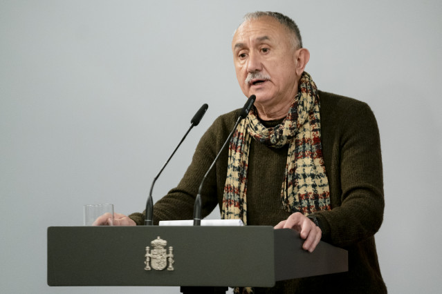 Archivo - El secretario general de UGT, Pepe Álvarez