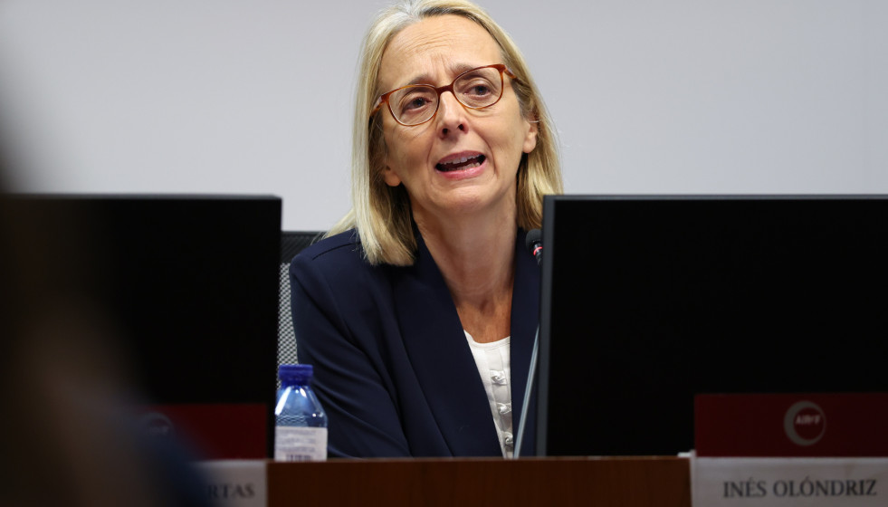La presidenta de la AIReF, Inés Olondriz, en una imagen de archivo.