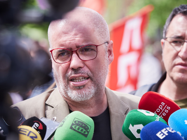 El secretario general de CCOO, Unai Sordo.