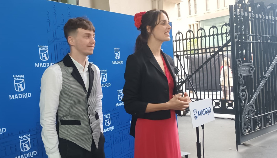La portavoz de Más Madrid en el Ayuntamiento, Rita Maestre, en San Isidro