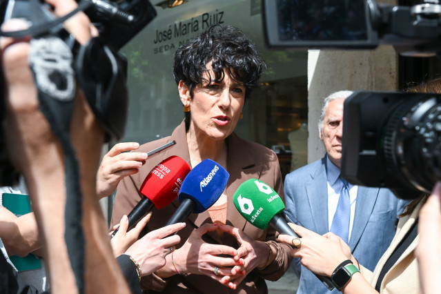 La Ministra de Inclusión, Seguridad Social y Migraciones, Elma Saiz, en una imagen de archivo.