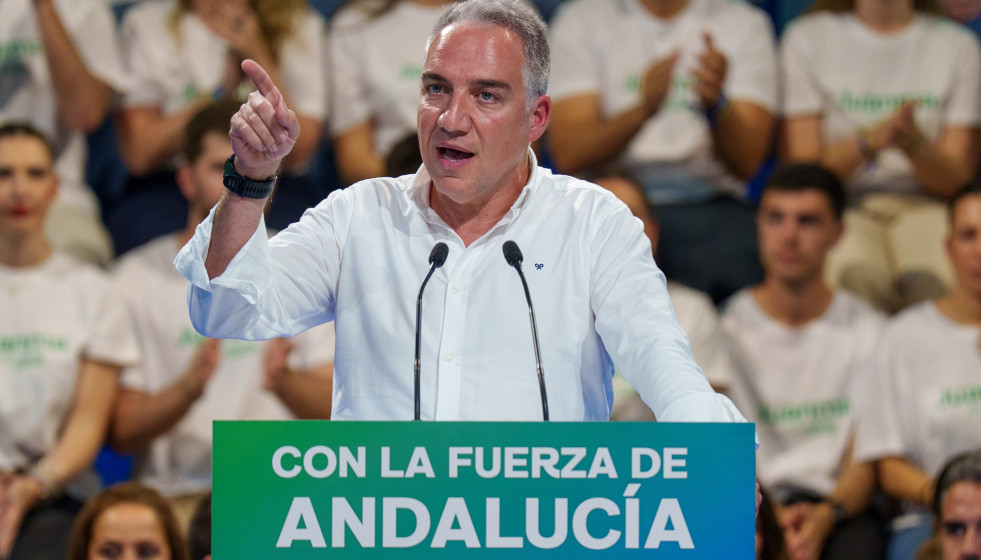 El vicesecretario de Coordinación Autonómica y Local y Análisis Electoral del PP, Elías Bendodo, en una foto de archivo.