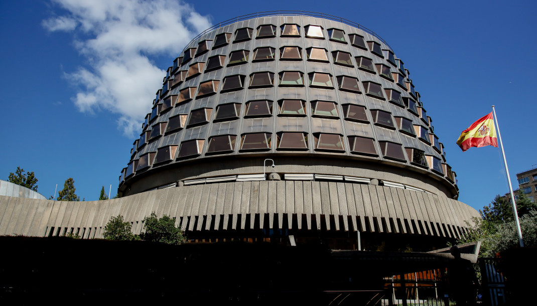 Archivo - Edificio del Tribunal Constitucional, a 30 de septiembre de 2022, en Madrid (España).