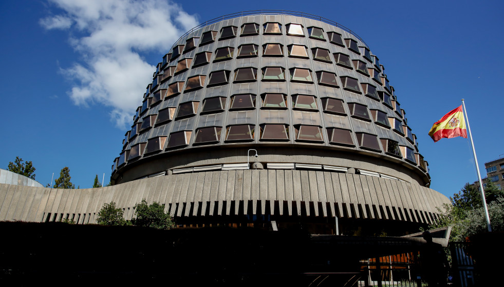 Archivo - Edificio del Tribunal Constitucional, a 30 de septiembre de 2022, en Madrid (España).